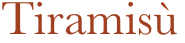 Tiramisù